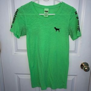 VS Pink Lime Green T-shirt